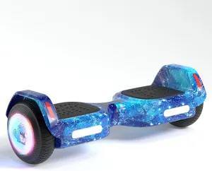 6.5" Bluetooth Scooter, LED Lights & APP & Music Speaker, Long Battery Life, Gifts for Kids & Adults & Girls & Boys, for All Ages