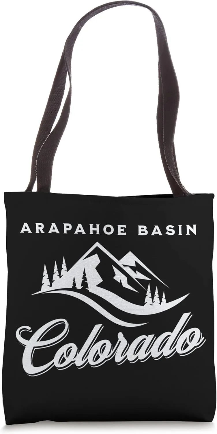 Arapahoe Basin Colorado Mountains Tote Bag