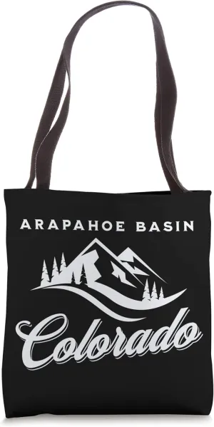 Arapahoe Basin Colorado Mountains Tote Bag