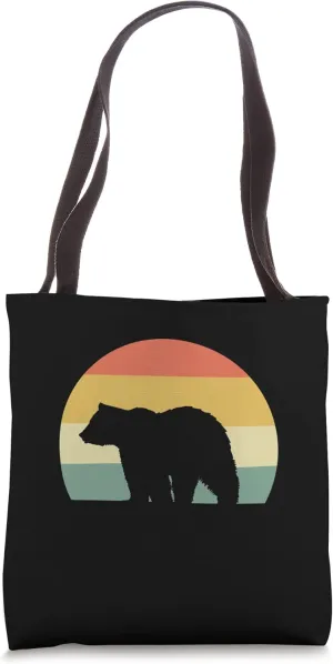 Bear Walking Zoologist Tote Bag