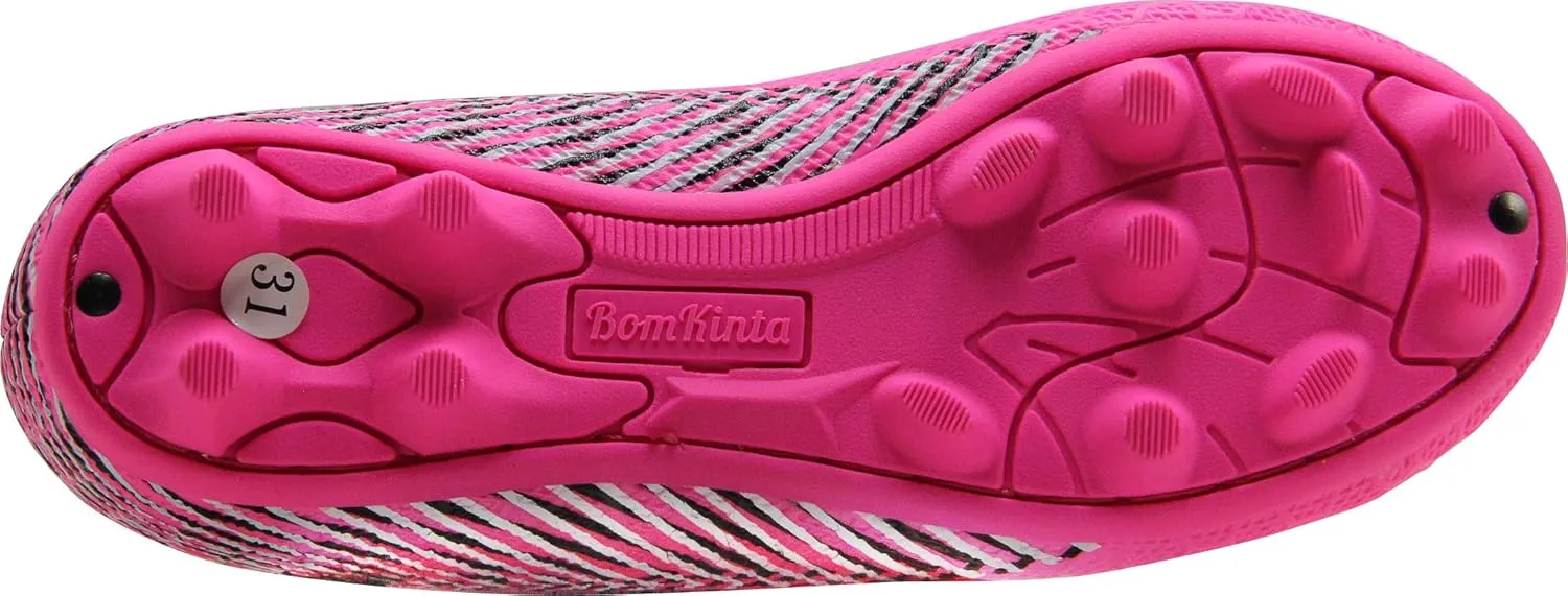 BomKinta Kid's FG Soccer Shoes Athletic Outdoor Soccer Cleats