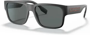 BURBERRY Knight BE4358 Square Sunglasses for Men   BUNDLE With Designer iWear Eyewear Kit