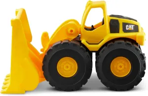 CAT Construction Toys, Construction Fleet 10" Front Loader Toy - Real Working Parts, Indoor/Outdoor, Sturdy Plastic for 2  Year Old Boys