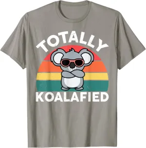 Cute koalafied shirt dad men kids boys girls women koala T-Shirt