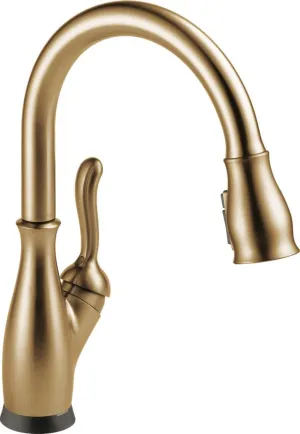Delta 9178TV-CZ-DST Leland Kitchen Faucet, Voice, Champagne Bronze