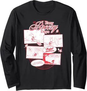 Disney Winnie the Pooh Easy Breezy Days Piglet Adventures Long Sleeve T-Shirt