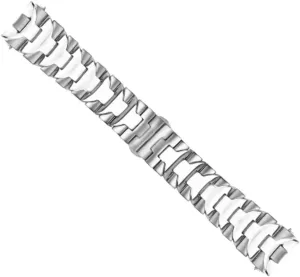 Ewatchparts 24mm Watch Band Compatible With 44mm Panerai Luminor Marina Pam 164 Bracelet Heavy Stainless Steel