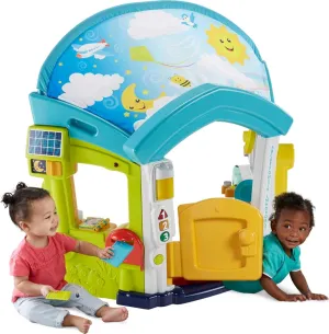 Fisher-Price Baby & Toddler Toy Laugh & Learn Smart Learning Home Playhouse with Lights Sounds & Activities for Infants Ages 6  Months (Amazon Exclusive)