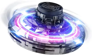 FLYNOVA Hand Operated Mini Drones,2025 UFO Magic Flying Orb Toys with Lights,Hover Boomerang Fidget Spinner,Christmas Birthday Gifts for Boys Girls Teen Age 6 7 8 9 10 11 ,Funny Kids Party Favors