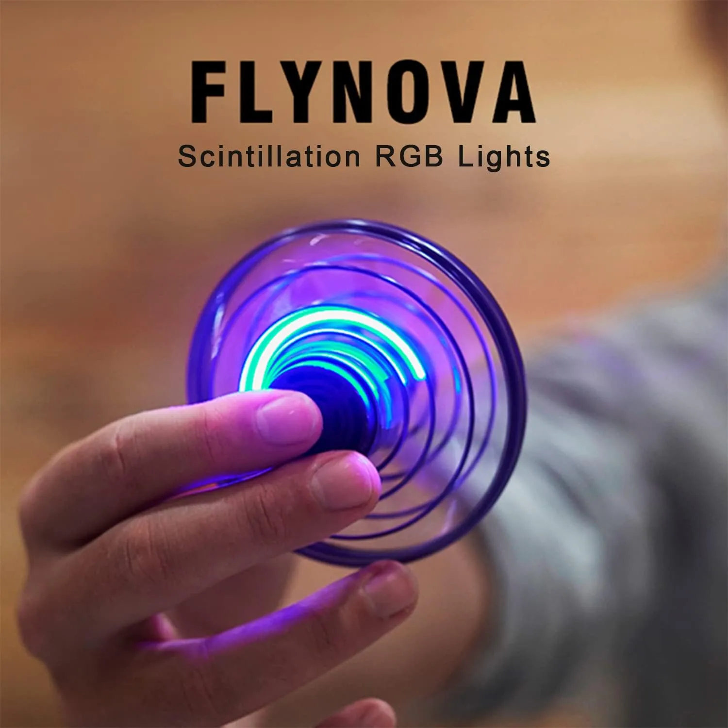 FLYNOVA Hand Operated Mini Drones,2025 UFO Magic Flying Orb Toys with Lights,Hover Boomerang Fidget Spinner,Christmas Birthday Gifts for Boys Girls Teen Age 6 7 8 9 10 11 ,Funny Kids Party Favors