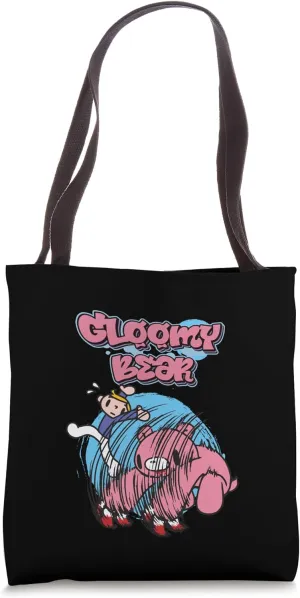 Gloomy Bear The Naughty Grizzly Pity Escaping Claws Anime Tote Bag