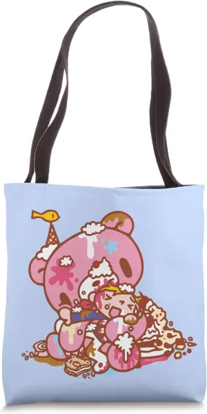 Gloomy Bear The Naughty Grizzly Pity Ice Cream Dessert Anime Tote Bag