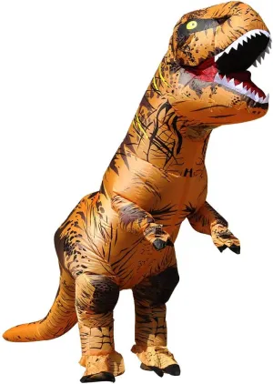 Inflatable Dinosaur Costumes for Adult Dinosaur Halloween T rex Costume for Adults