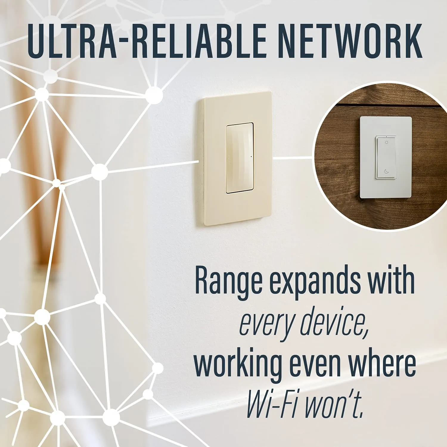Legrand Radiant WNRL50NI Smart Tru-Universal Dimmer with Netatmo, Compatible with Alexa, Google Assistant & Apple HomeKit, Nickel (1 Count)