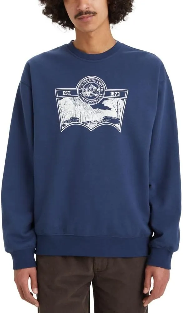 Levi's Men's Relaxed Graphic Crewneck Sweatshirt