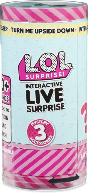 L.O.L. Surprise! Interactive Live Surprise Pet with Realistic Sounds, Multicolor
