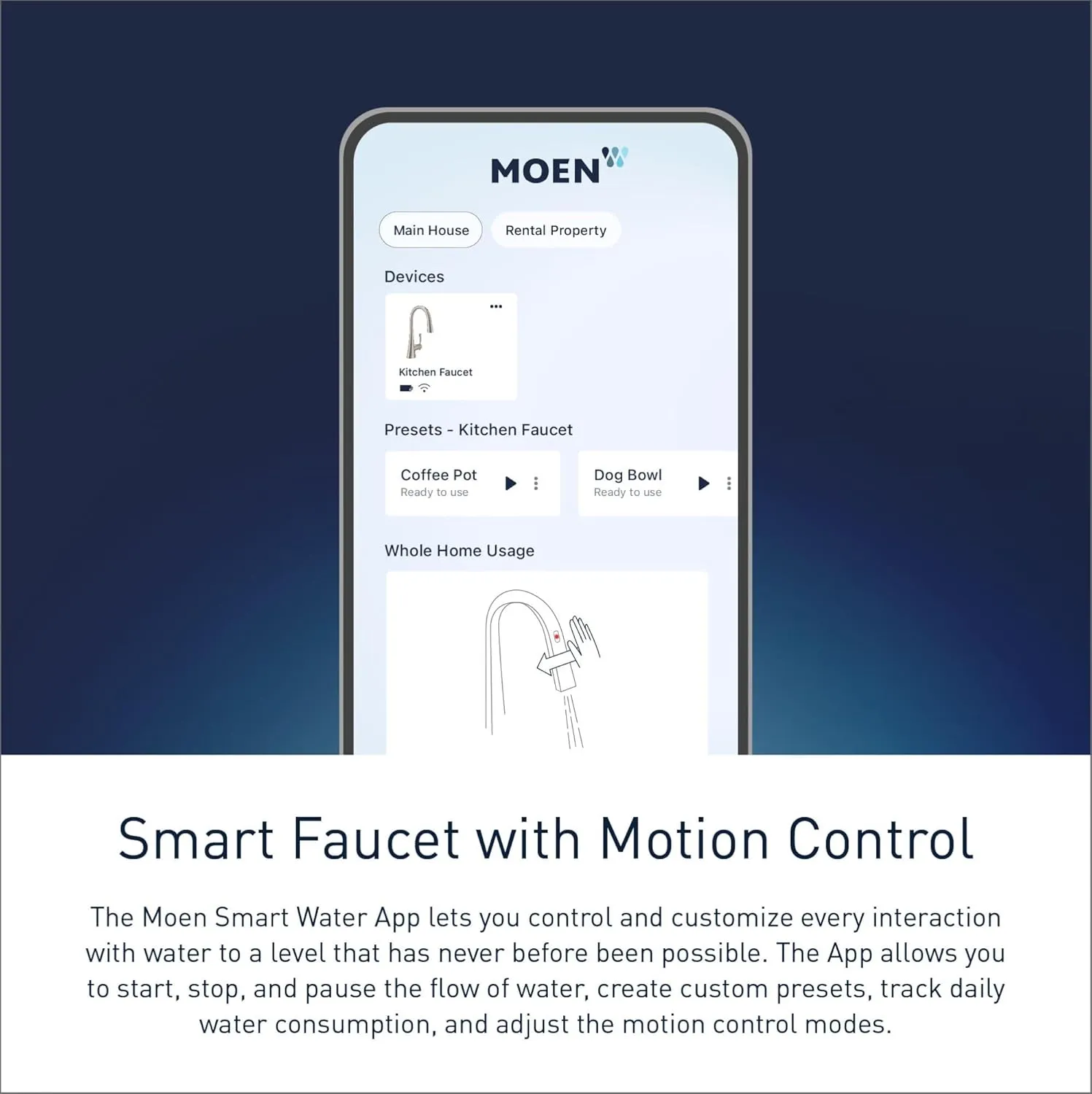 Moen S7235E2SRS Sinema Smart Faucet Touchless Pull-Down Sprayer Kitchen Faucet with Voice and Motion Control, Spot Resist Stainless