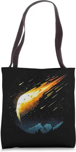 Nice Fire Ball for Meteor and Comet Lovers Tote Bag