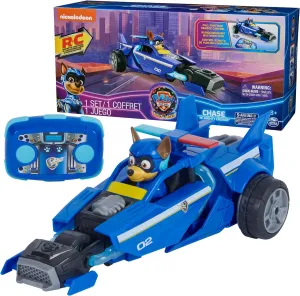 Paw Patrol: The Mighty Movie, Remote Control Car with Molded Mighty Pups Chase, Kids Toys for Boys & Girls 3 