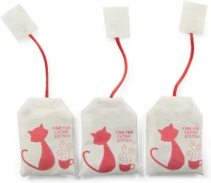 Petlinks (3 Set) Tea Zing Catnip Cat Toys - Randomly Selected Color, 3 Set