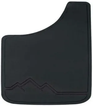PLASTICOLOR 000543R01 Black Off Road Scene Easy Fit Mud Guard 11" - Set of 2