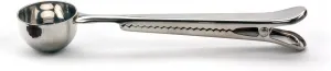 RSVP International Coffee Scoop Collection, 1-1/2 Tablespoon, Clip, Stainless Steel