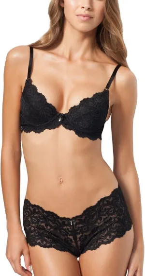 Smart & Sexy Womens Iconic Lace Push Up Bra