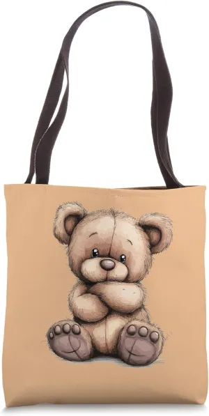 #snirt Bad Teddy T-Shirt Cute Teddy Bear Hoodie Bear Motif Tote Bag