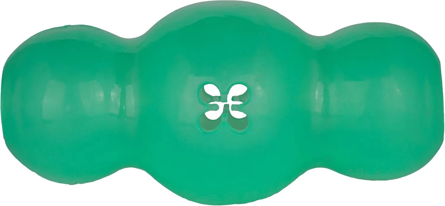 Starmark Pet Treat Crunching Multiball Dog Toy Large, Teal