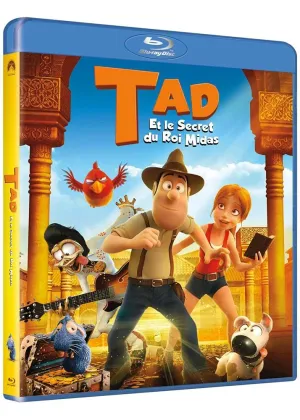 Tad, the Lost Explorer, and the Secret of King Midas ( Tadeo Jones 2: El secreto del Rey Midas ) [ Blu-Ray, Reg.A/B/C Import - France ]
