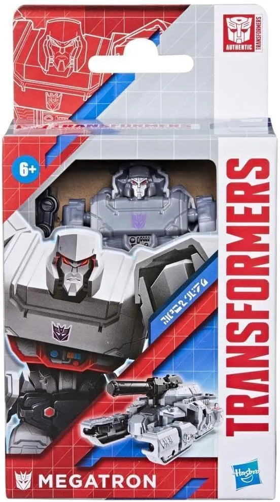 Transformers Toys Authentics Bravo Megatron Articulated Figures, 11 cm, 6 Years  