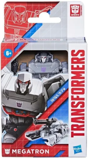 Transformers Toys Authentics Bravo Megatron Articulated Figures, 11 cm, 6 Years  