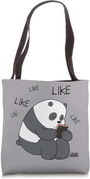 We Bare Bears Like Like Like Tote Bag