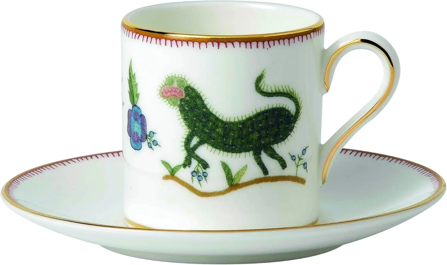 Wedgwood Mythical Creatures Espresso Cup and Saucer Set