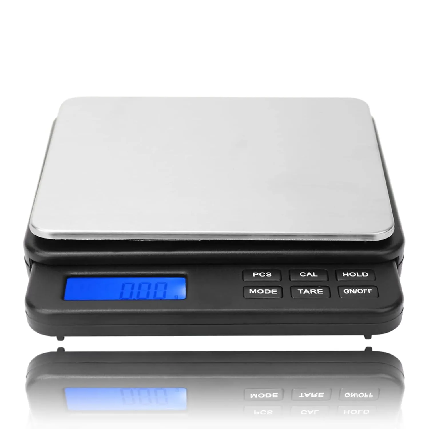 Weighing Scale 1000g/0.01g High Digital Mini Scale,Kitchen Scale Electric Scale,for Kitchens, Laboratories,etc(Black)