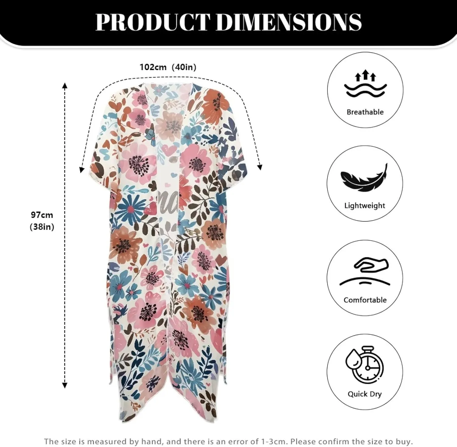 Women Swimsuit Set Kimono 3 Piece Swimsuit Cover Ups Plus Size String Bikini Pool Party Outfits